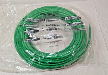 Parker Green Polyethylene Tubing 3/8" X .062 Wall 125PSI QTY 100 Ft E-64-G-
