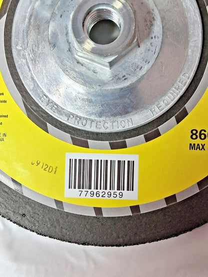 TRU-MAXX Depressed-Center Wheel Type 27 7" Dia 1/4" T 5/8-11"H QT