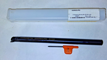Kennametal Indexable Boring Bar A08RSCLPR2 15.24 mm Min Bore 1094671