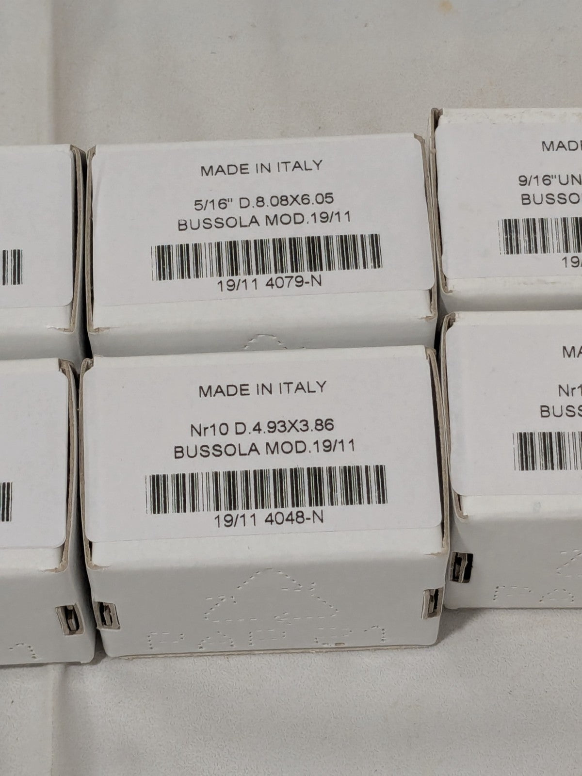 Techniks Collet Set: 8 Pc, Series ANSI 1 19/11-SET INCOMPLETE