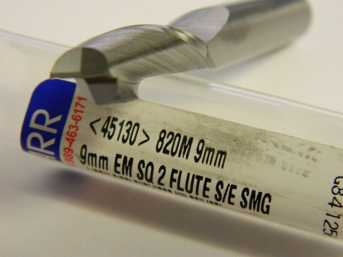 GARR  9.0 mm UnCoated Carbide End Mill QTY 2 45130