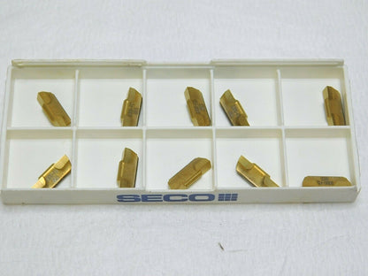 Seco Carbide Turning Inserts LCGA130302-0300-FG Grade CP500 Qty 10 38467