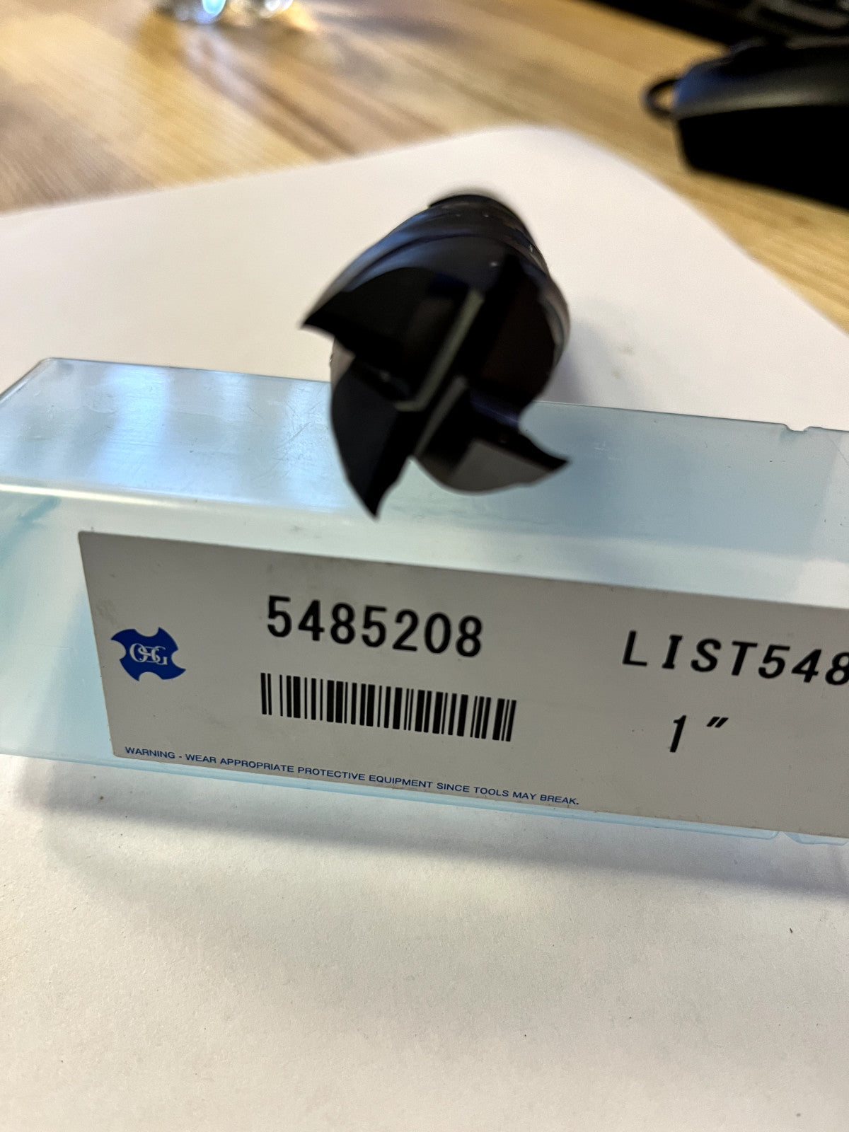 OSG Square End Mill: 1" Dia, 3" LOC, 6 Flutes, Cobalt 5485208