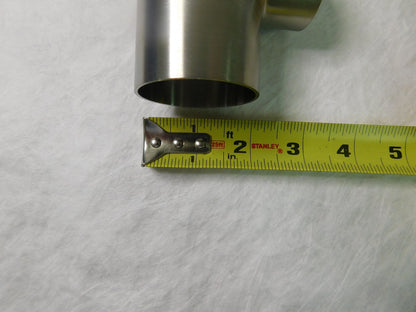 Pro  2.0x1.5 WELD T316L Butt Weld Reducing Tee E7RWWW6L2.0x1.5