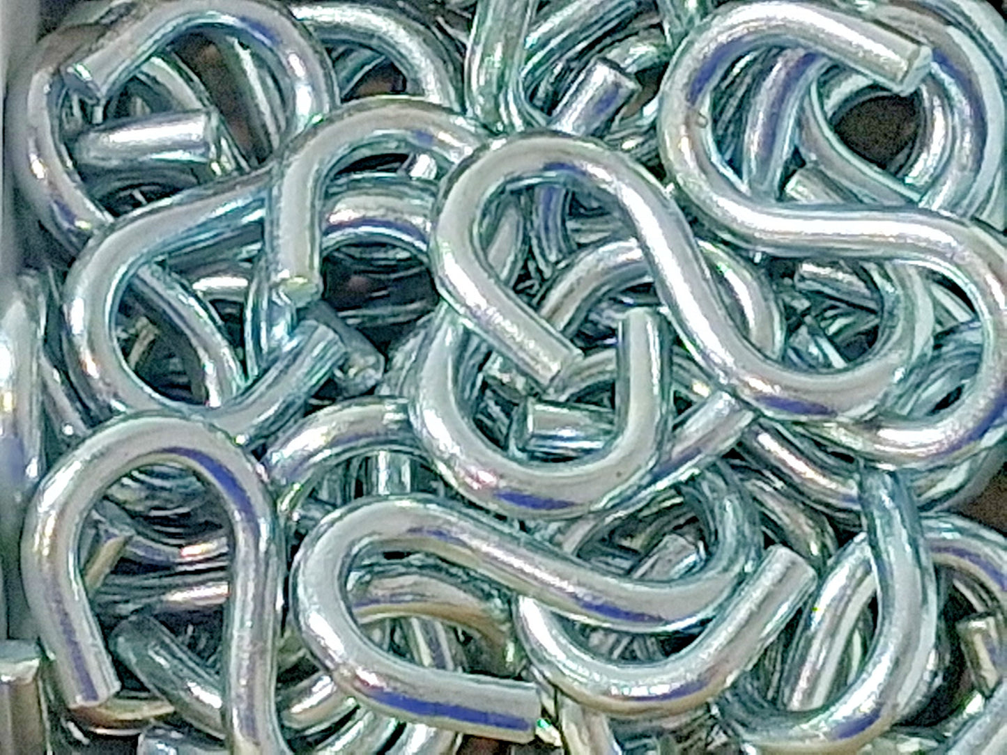 Campbell Carbon Steel Zinc Plated S-Hooks QTY50 Trade Size #80 6108024