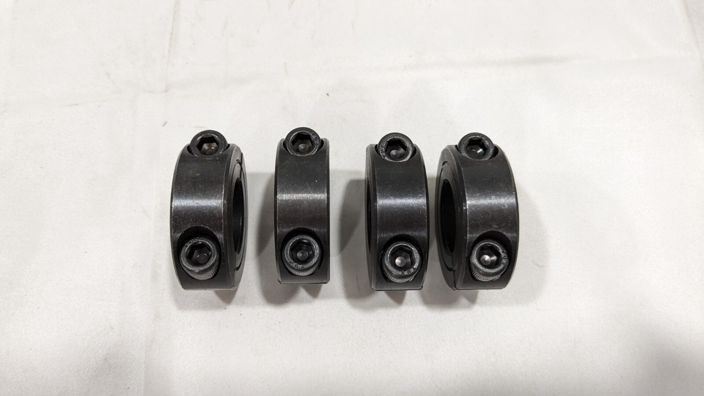 CLIMAX METAL PRODUCTS Split Steel Shaft Collar 0.75"ID x 1-1/2"OD *QTY 4* 2C-075