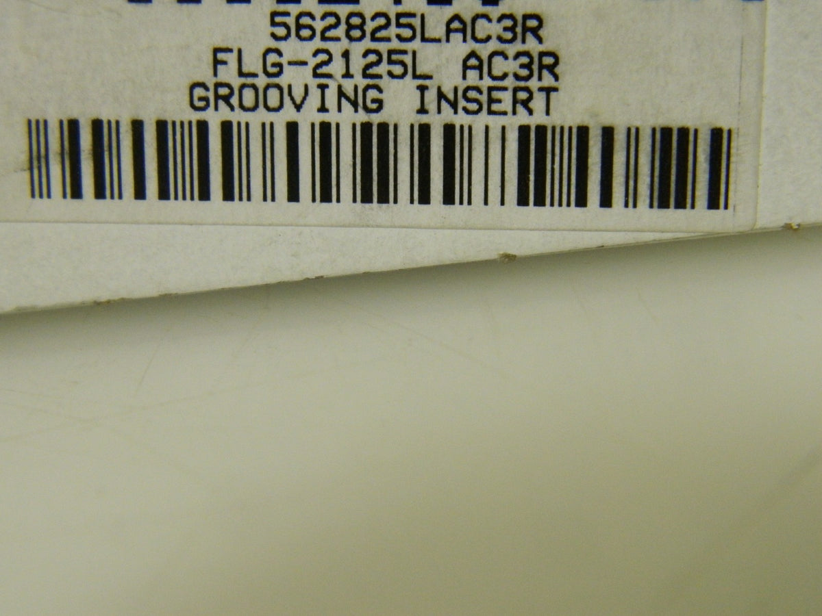 Tool-Flo Carbide Double Grooving Inserts 5Pk FLG2125 AC3 Grade .125" 562825