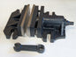 Quick Clamp 2-Piece Milling Machine Vise 8" Jaw Width 2-3/4" Jaw Heigh