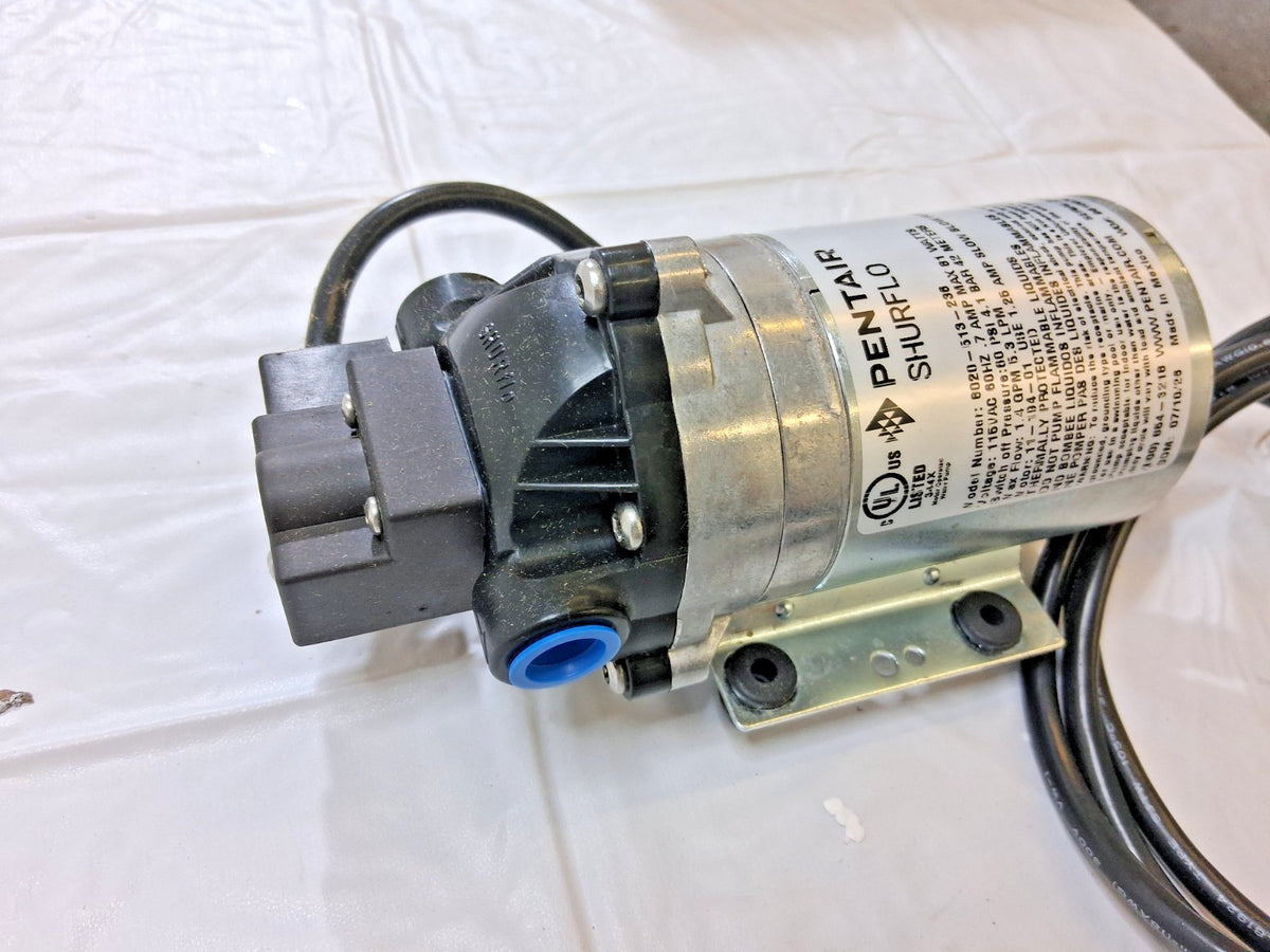 Pentair Diaphragm Spray Pump 1/10 HP 3/8 Inlet Size 3/8 Outlet Size 8020-513-236