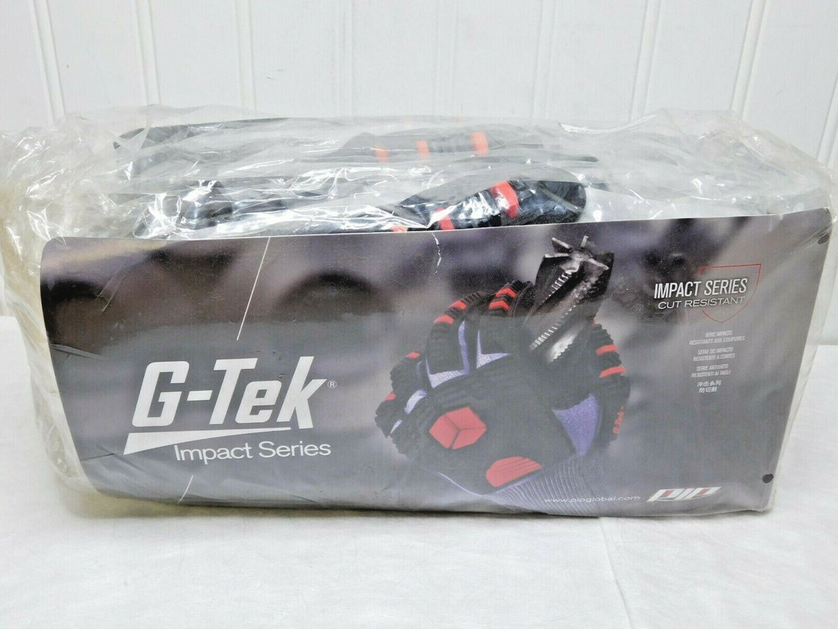 6 PAIRS PIP G-Tek Impact Series Cut Resistant PolyKor Gloves XXL/11 16-MP935/XXL