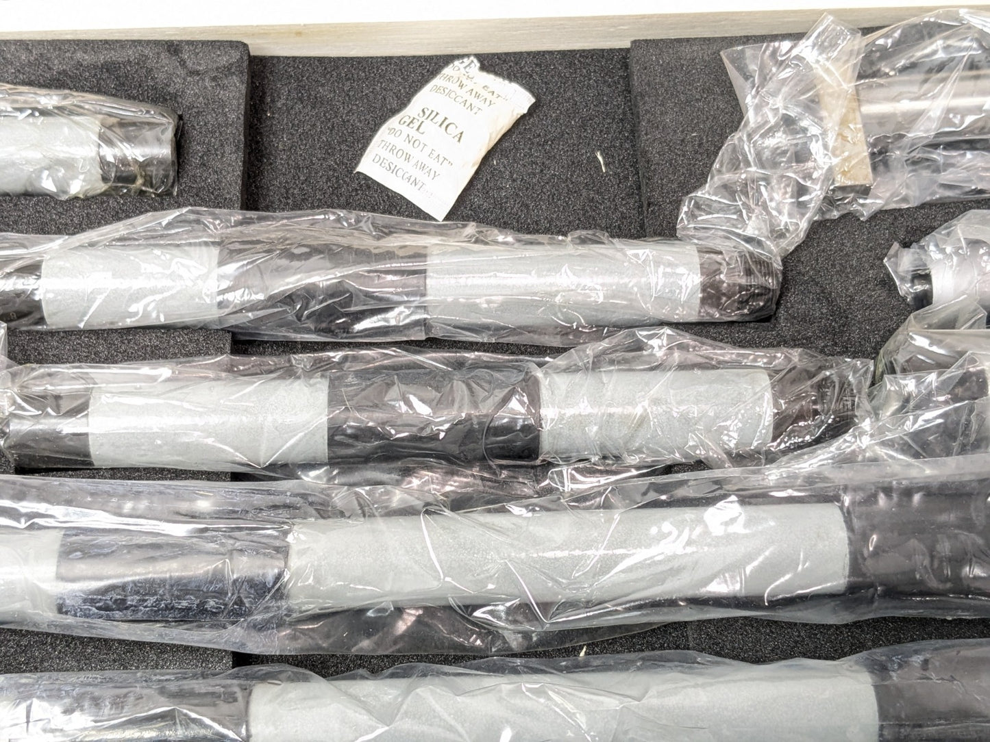 Fowler Inside Micrometer Set 4-80" Range 0.001" Grad 52-243-480-1 INCOMPLETE