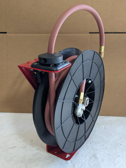 ReelCraft Spring Retractable Hose Reel 35 Ft. x 1/2 In. 300 PSI Max. RT835-OLP