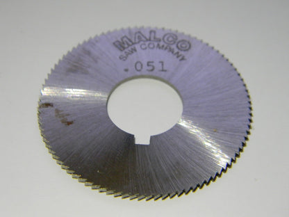 Malco Slitting Slotting Saws 1-3/4" x 0.051" x 5/8" 90 Tooth Qty