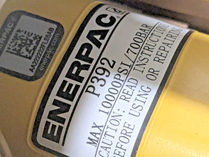 Enerpac 50 Ton Hydraulic Cylinder & Hand Pump Set 2.38 in Stroke SCL502H