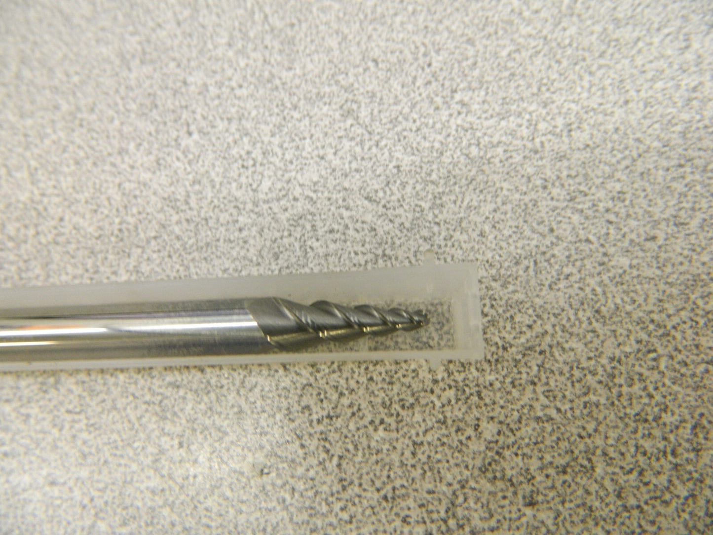 EMUGE Tapered End Mill: 8 ° per Side, 3 FL, Solid Carbide, Ball End 3440.08010A