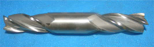 29/32" x 1"  Double End Mill 6 3/8" OAL HSS 4Fl #6589