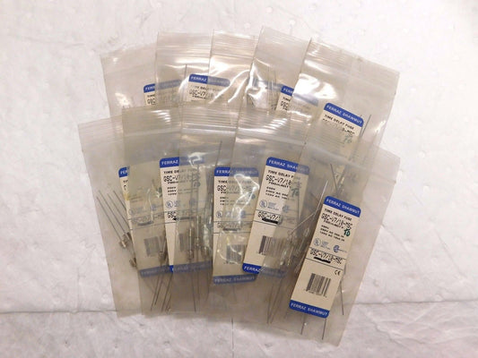 Ferraz Shawmut Time Delay Mini Glass Fuse 250V 0.70A 10PK #GSC-V7/10