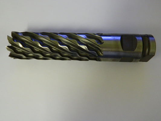 Weldon  8FL 2" x 2" x 6" x 9-3/4" HSCo Uncoated End Mill KPA64-11C