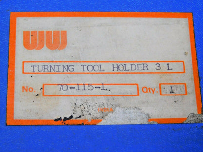 Lathe Turning Tool Holder 3L 70-115-1