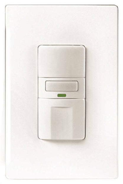 Cooper  1,000 Square Ft. Coverage Infrared Vacancy Sensor Wall Switch VS310U-W