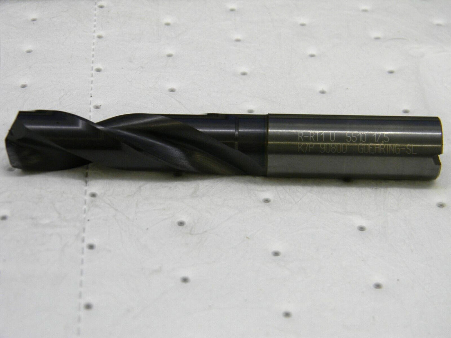 GUHRING Carbide Screw Machine Length Drill Bit 0.689" Dia, 140 ° 9055100175000