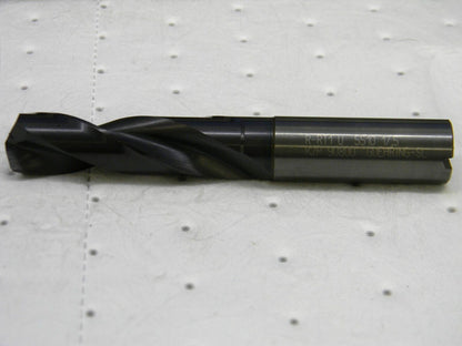 GUHRING Carbide Screw Machine Length Drill Bit 0.689" Dia, 140 ° 9055100175000