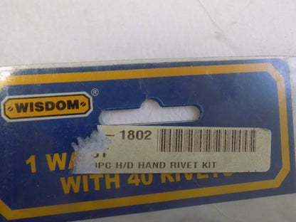 Wisdom Tools Right Angle1 Way Hand Riveter 3/32" -1/4" Capacity 9.5&qu