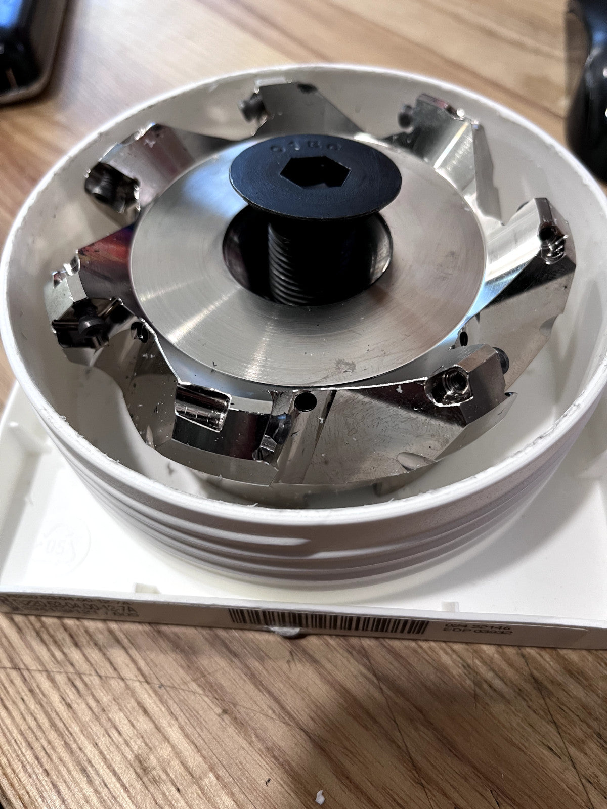 Seco 3.94" Cut Diam 1-1/2" Arbor Hole 45° Indexable Chamfer &amp; Angl