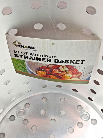 Chard Aluminum Strainer Basket 12.5" H x 9.625" D AFB-30