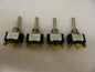 Carling Toggle Switch qty 4 ,SPDT, 10A @ 250V, Screw 6FC54-73