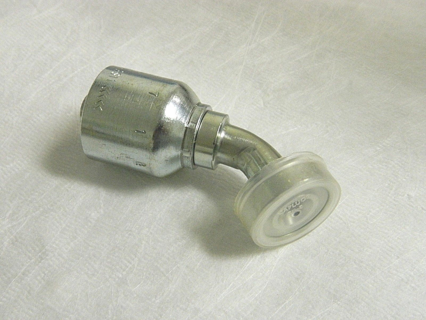 Parker Parkrimp Perm SAE Code 61 Flange Head 45° Elbow Series QTY 2 71 11771"8"8