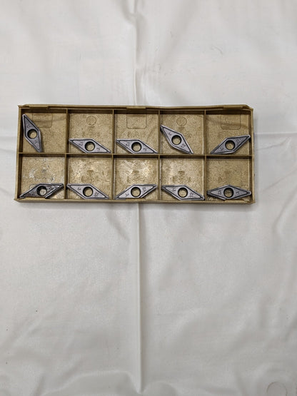 ISCAR Turning Insert: VCMT333SM IC807, Solid Carbide Qty 10 5550500