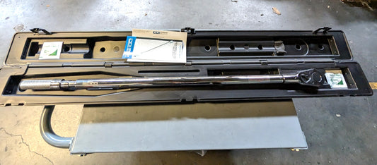 CDI Adjustable Torque Wrench 3/4" Dr 100-600 Ft Lbs / 169-779 Nm 6004MFRMH