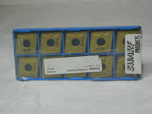 Swarf Carbide Turning Inserts CNMG543E-R Grade 6620 QTY 10 04048930