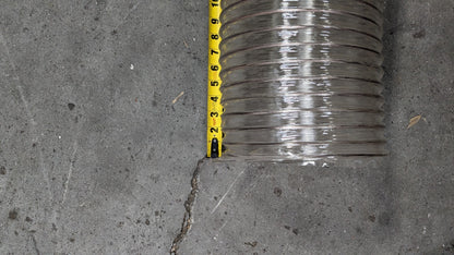 HI-TECH DURAVENT Blower Duct Hose PVC 8" ID 7 psi 25' -20 to 180°