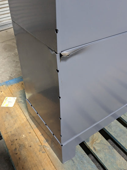 Durham Steel Bin Storage Cabinet 96 Drawer 62 x 34 x 12 022-95 Scratch N Dent