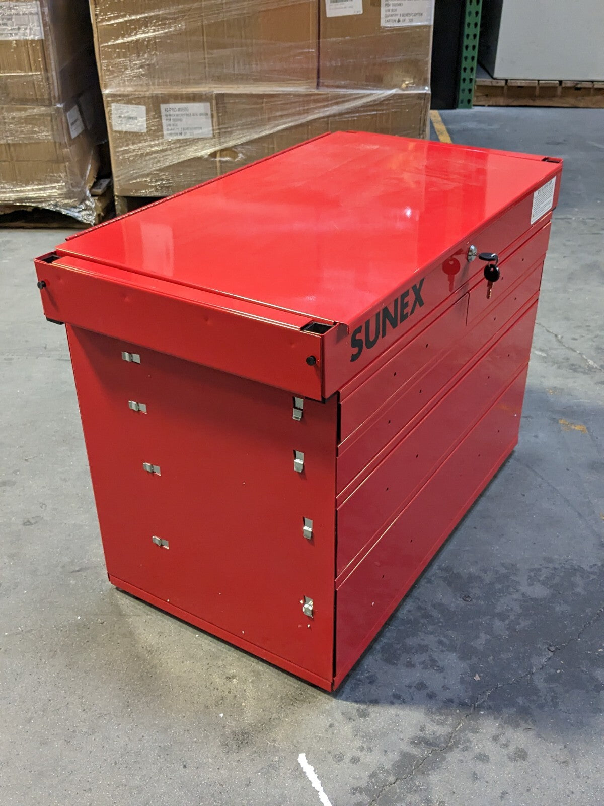 Sunex Professional Service Cart 5-Drawer Tool Box 500 lb. Capacity 8045