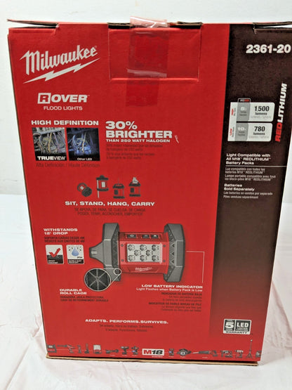 Milwaukee M18 Flood Light LED 18V TOOL ONLY  2361-20