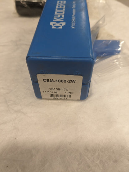 KYOCERA Indexable SquareShoulder End Mill: CEM10002W THN89122