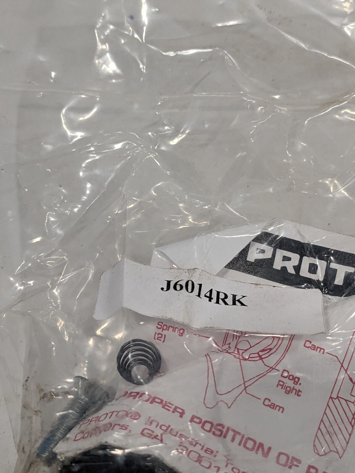 Proto 1/2" Drive Torque Wrench Ratchet Head Repair Kit J6014RK