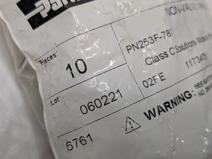 Parker Steel Hydraulic Quick Couplings 1/4" Body Dia X 3/8"-18NPTF QTY 10 PN253F