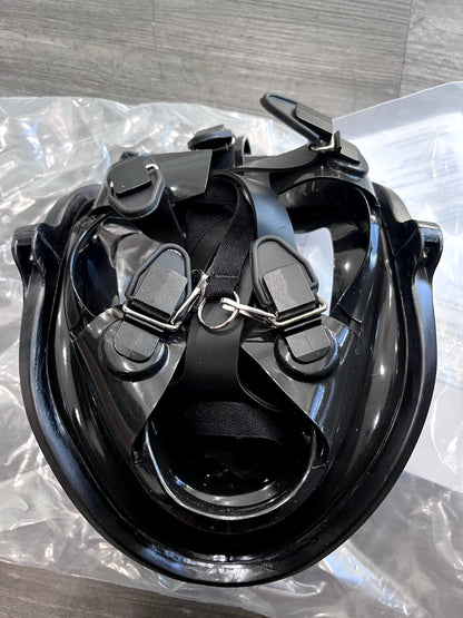 NORTH Full Face Respirator: Silicone, Threaded, Medium/Large 760008A