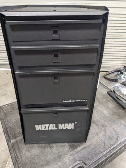 Metal Man Deluxe Welding Cabinet 4 Drawer 150 lb. Capacity DWC1 Scratch N Dent