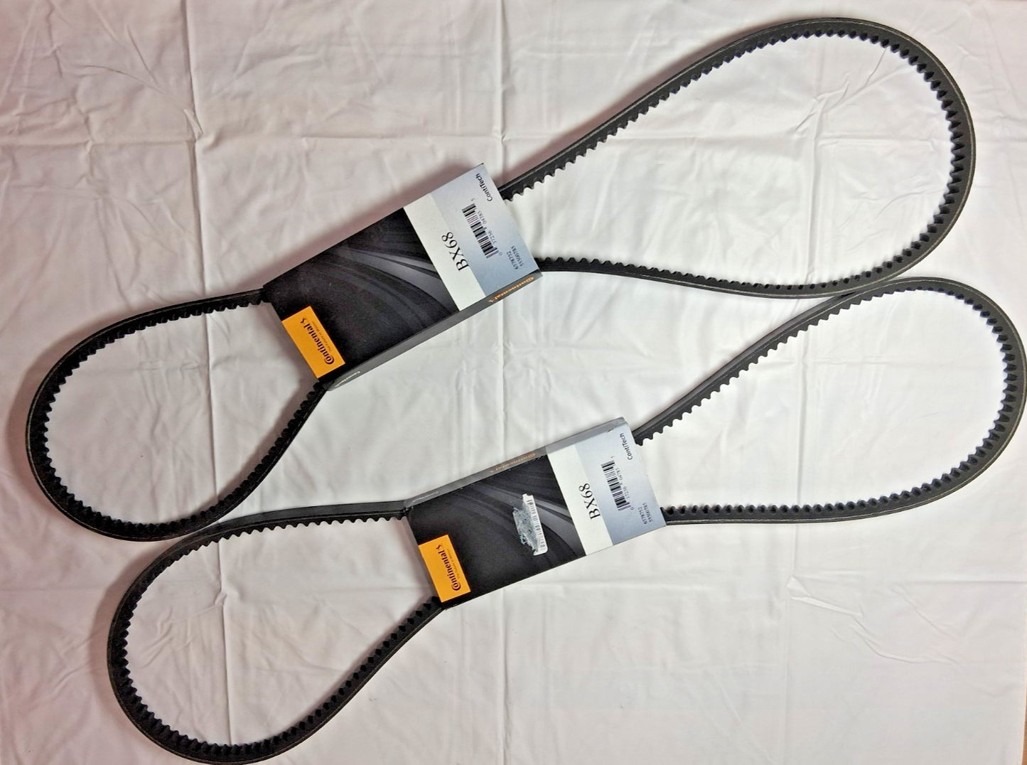 Continental Cogged V-Belt BX 71 in Outside Length Qty 2 BX68