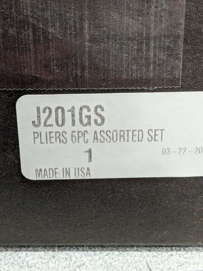 Proto Tools Plier Set - Cutting, 6 Pieces J201GS