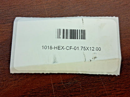 Pro Steel Hexagon Bars 1-3/4" W Across Flats x 1ft Long BH01.75X12