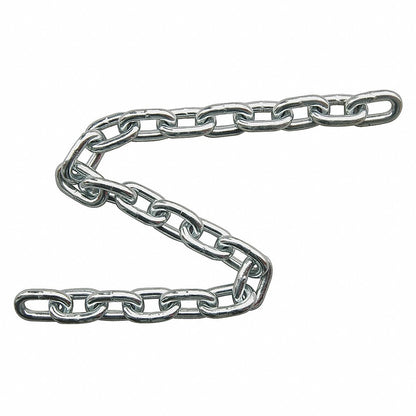 CM Straight Chain Zinc Plated 250ft Grade30 800lb Max Not For Lifting 671411