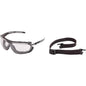 Uvex Safety Glasses Uvextra Anti Fog Polycarbonate Clear Lenses Frameless 8 pack
