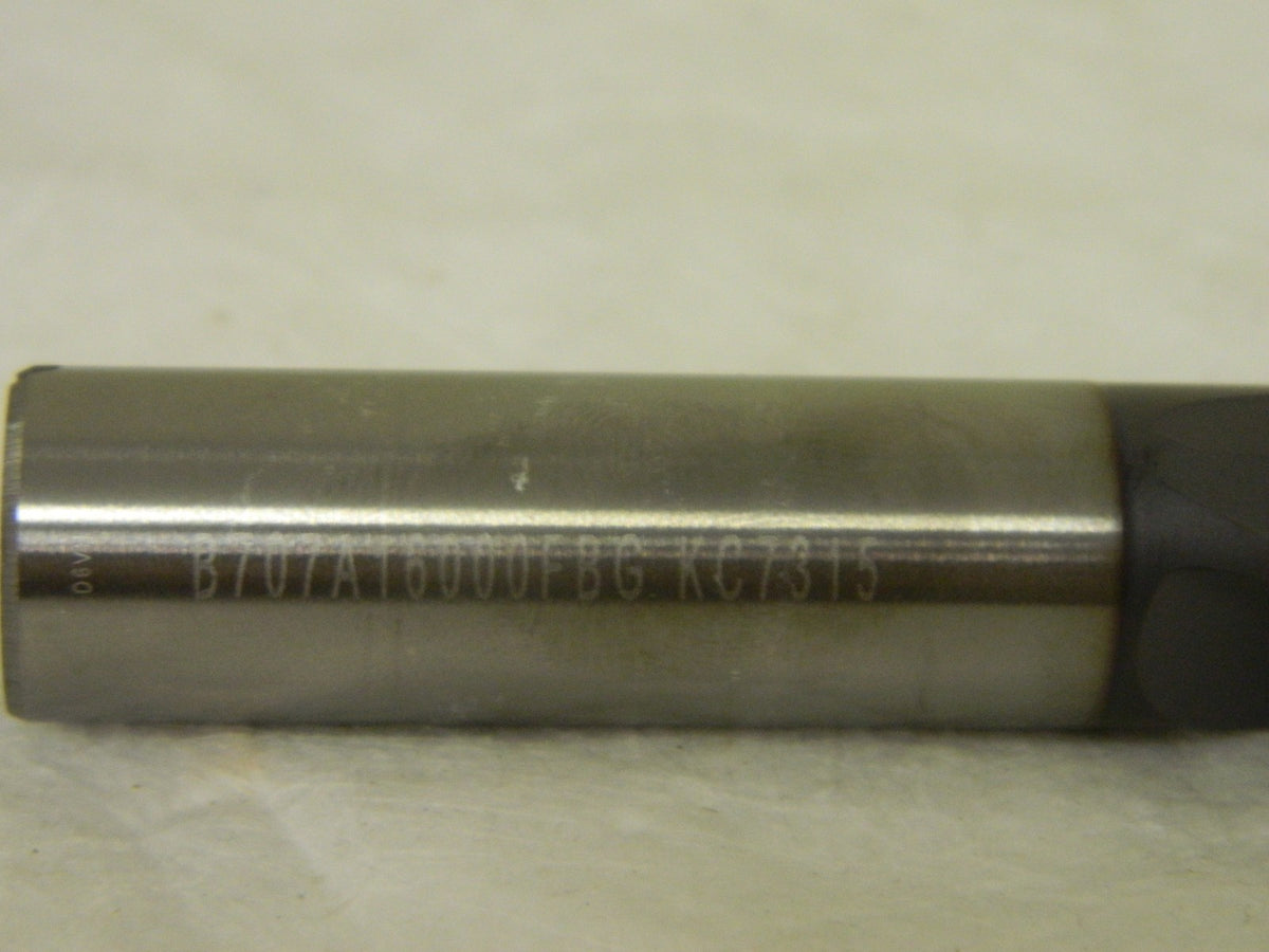 Kennametal 180° Spiral FL 0.6299"  Solid Carbide Screw Machine Drill Bit 26