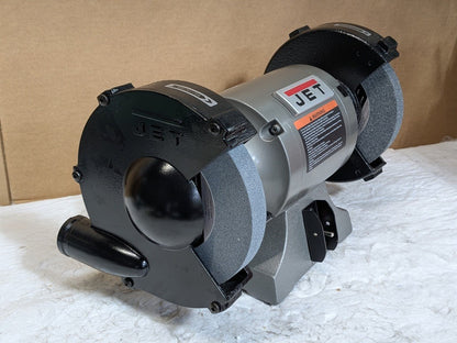 Jet Shop Bench Grinder 8" Wheel Diameter 3450 RPM 1/2 HP 115v 8 Amp JBG-8B